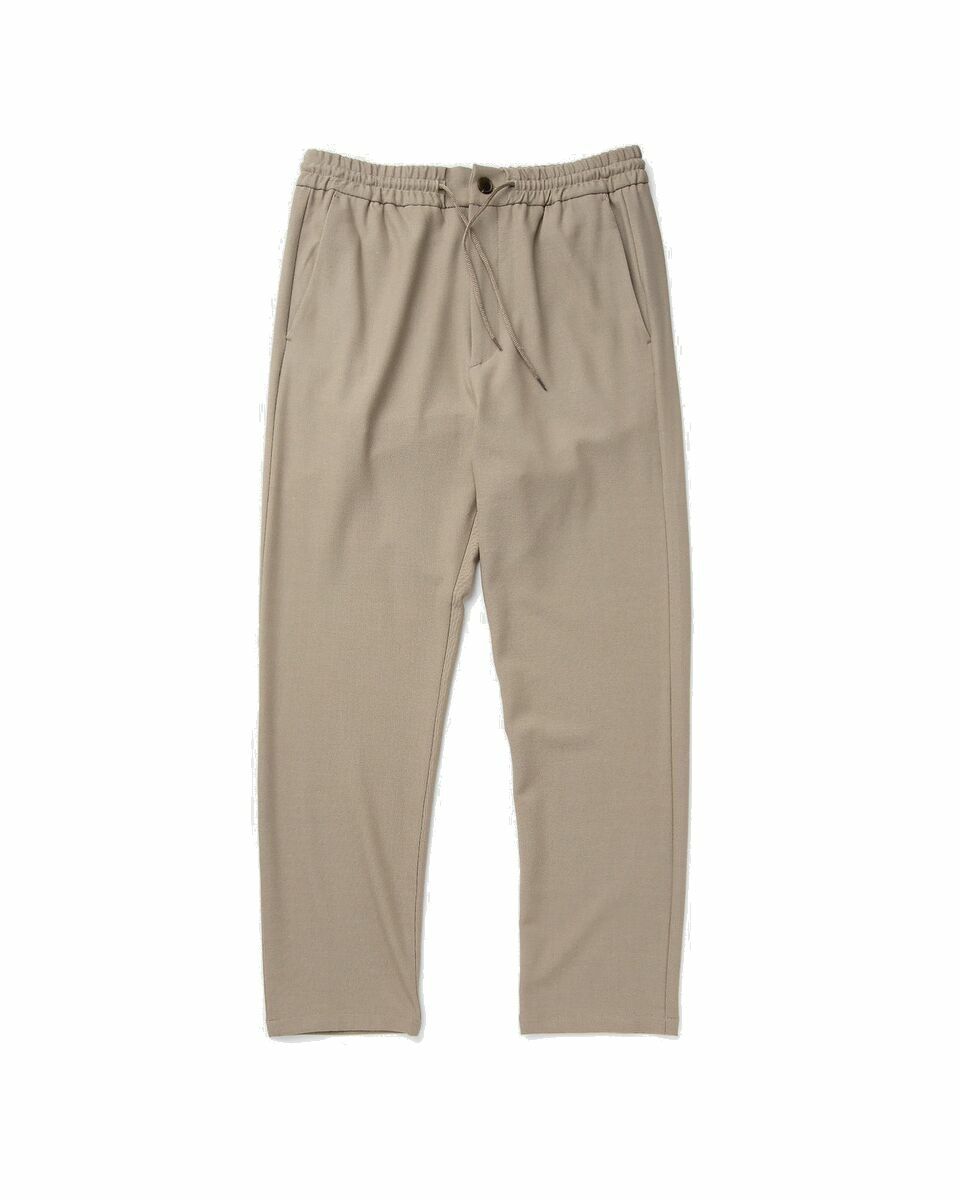 Photo: Les Deux Como Tapered Drawstring Pants Brown - Mens - Casual Pants