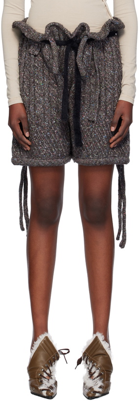 Photo: Ottolinger Multicolor Knit Shorts