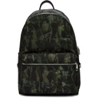 Dolce and Gabbana Green Camo Backpack