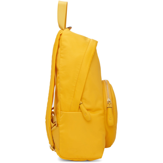 Anya Hindmarch Yellow Chubby Wink Backpack Anya Hindmarch display picture 1