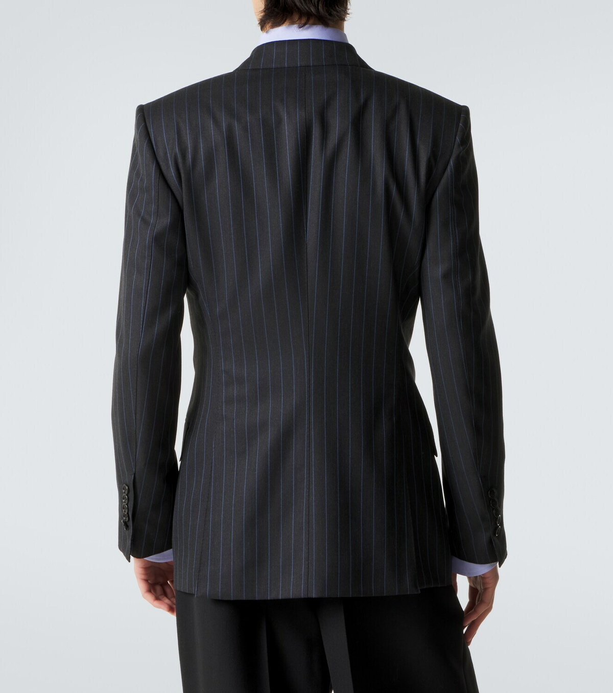 Tom Ford Pinstripe double-breasted wool blazer
