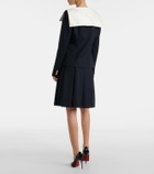 Alessandra Rich Wool-blend jacket