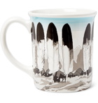 Pendleton - Printed Ceramic Mug - White