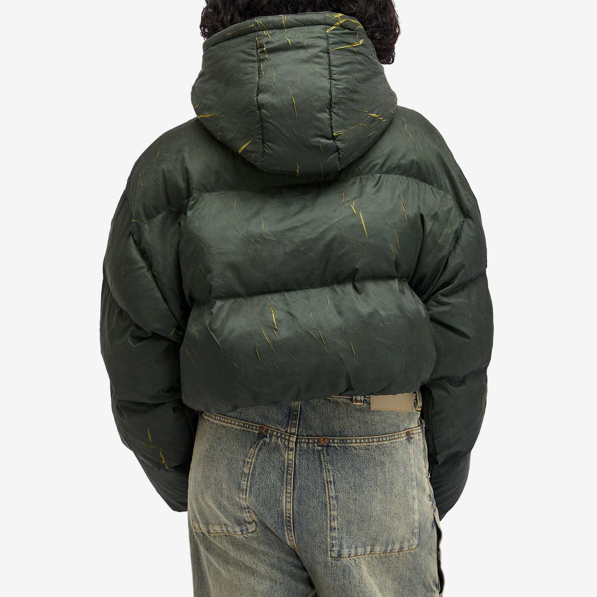 Daily Paper Women's Jorja Puffer Jacket in Cardamon Green