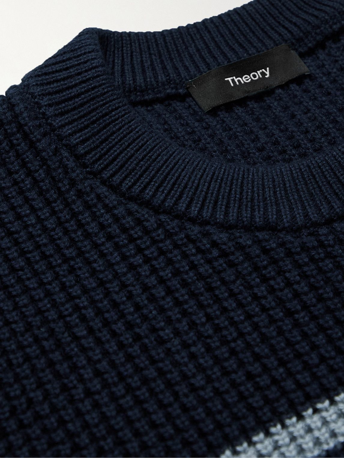 Theory optic sales stripe sweater