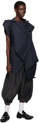 Black Comme des Garçons Black Gabardine Trousers