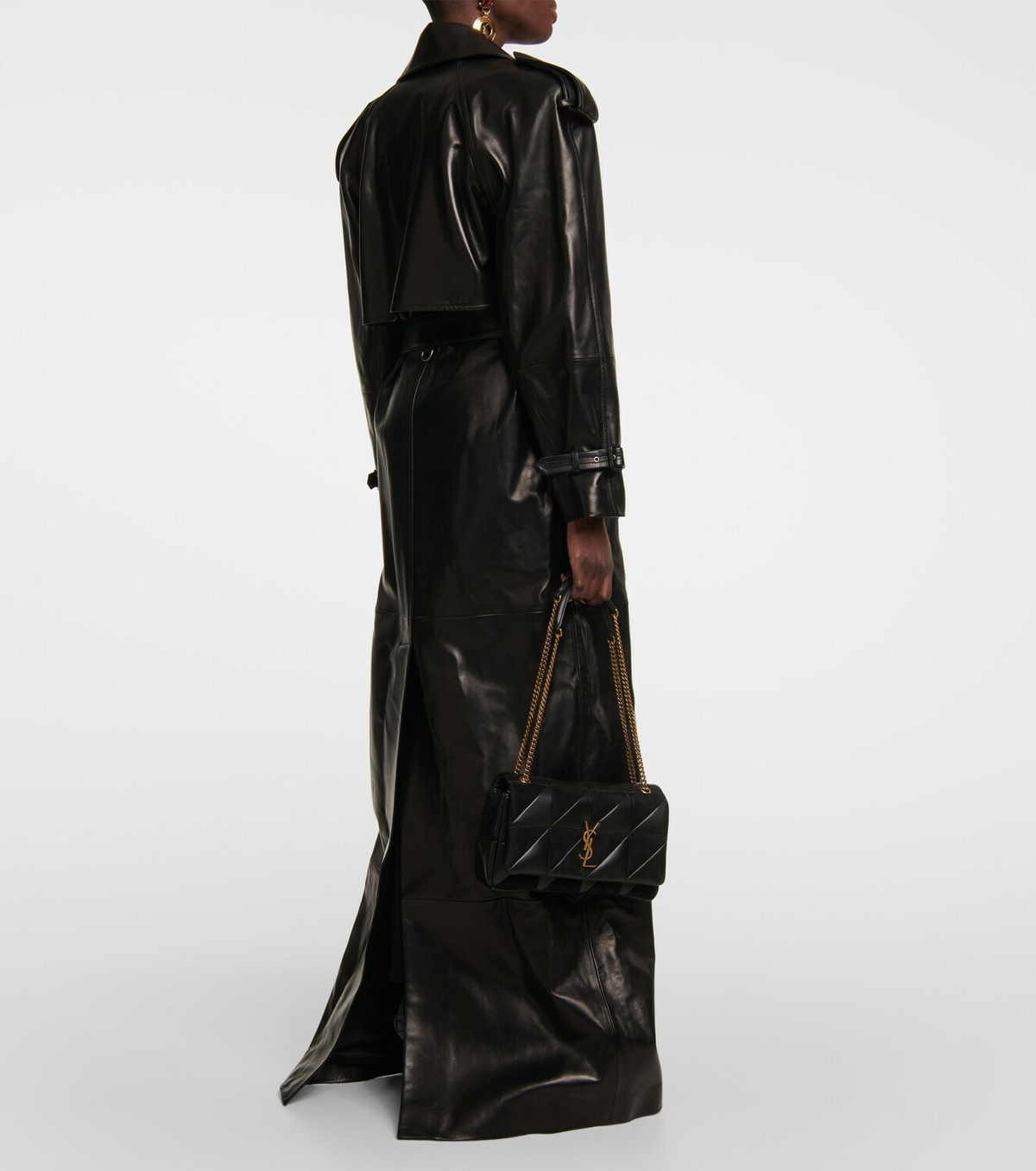 Saint Laurent - Leather trench coat