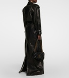Saint Laurent - Leather trench coat