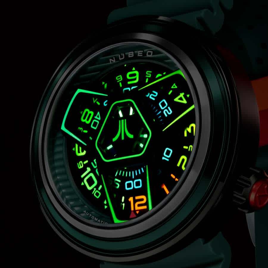 Nubeo Ventana Green Dial Mens Watch NB-6125-04