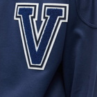 Valentino Men's V Logo Crew Knit in Indigo