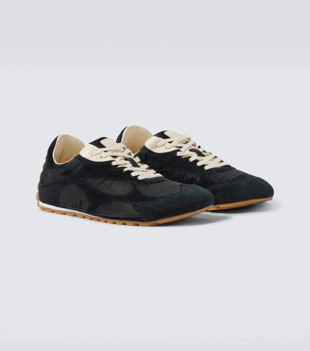 ■BOTTEGA VENETA■Orbit Flash スエードトリム スニーカー Bottega Veneta Men's Orbit Flash Nylon and Suede Low-Top