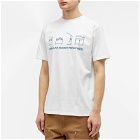 Space Available Men's Circular Industries T-Shirt in White