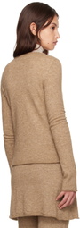 Lauren Manoogian Tan Crewneck Sweater