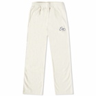 Casablanca Men's Zaza Terry Track Pant in Off White