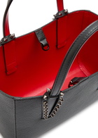 Christian Louboutin Cabata Mini Grained Leather Tote - Black - One Size