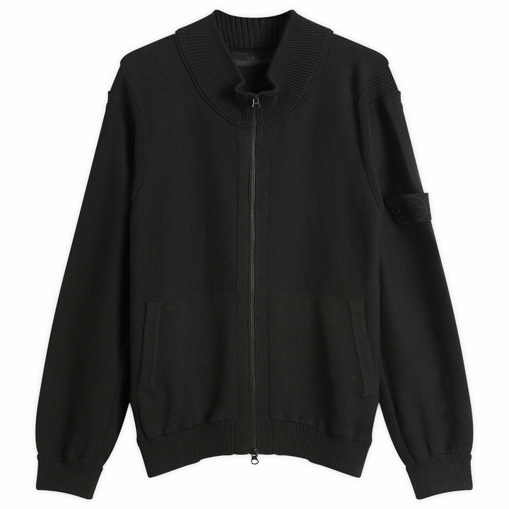 Stone Island Shadow Project Cotton Collared Knit Stone Island 