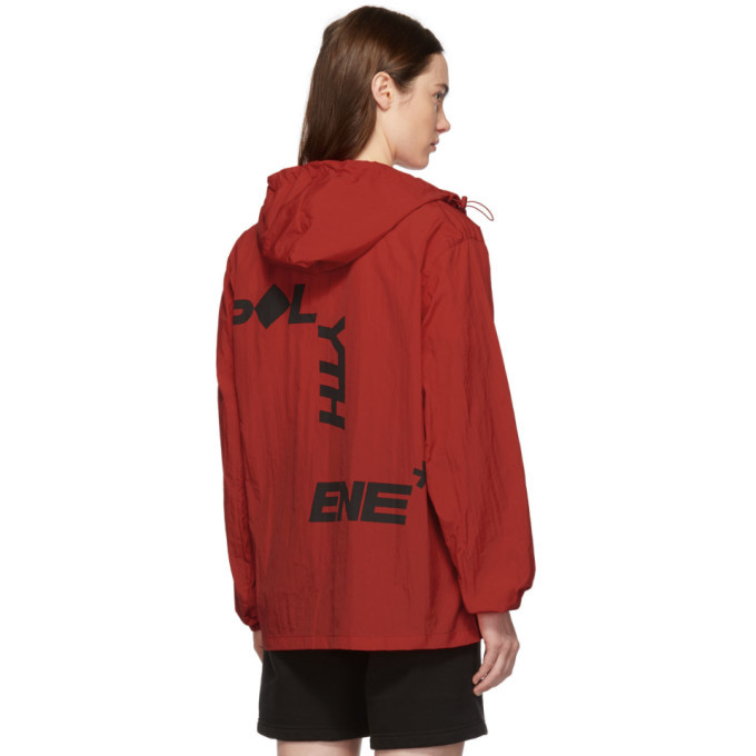 Polythene* Optics Red Windbreaker Jacket