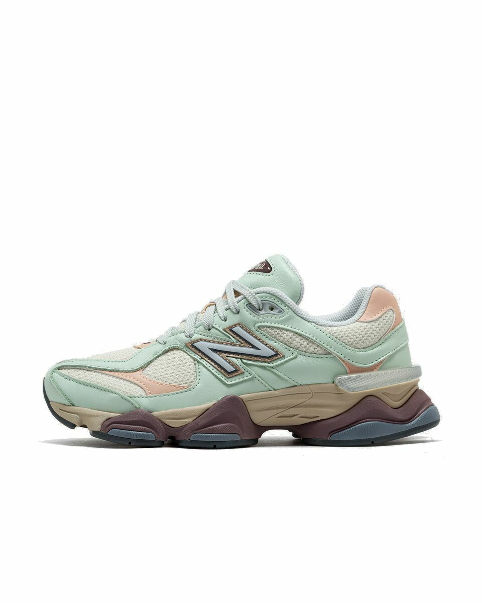 Photo: New Balance 9060 Green/Beige - Mens - Lowtop