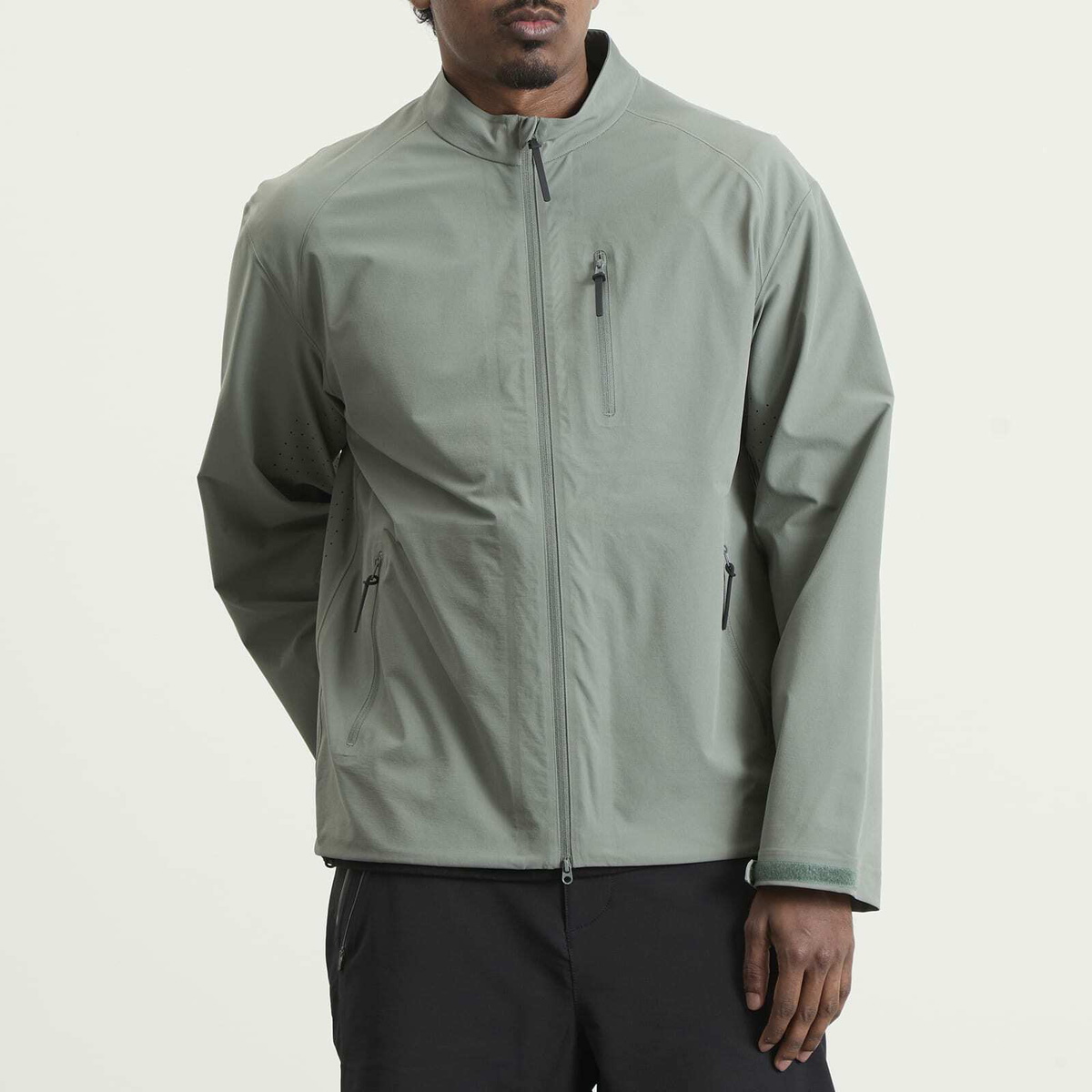 Hiking Patrol Men's Edge LT Softshell Technical Jacket in Pine Mist