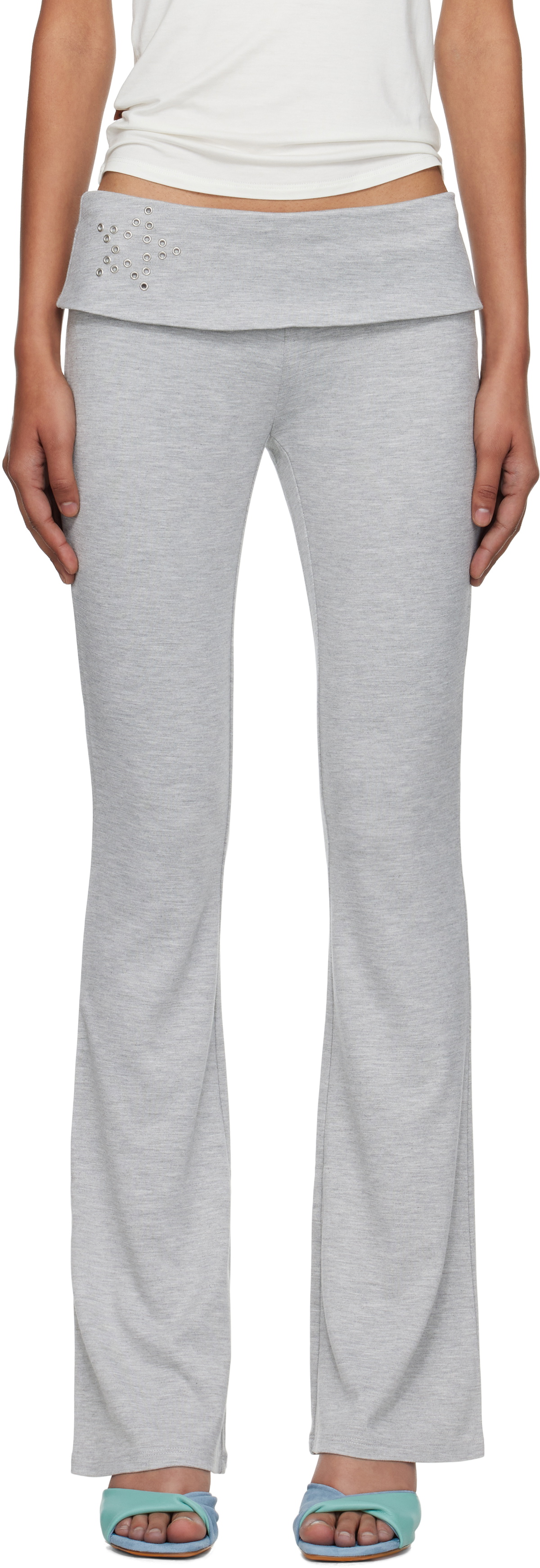 Miaou Gray Alba Lounge Pants