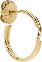 Secret of Manna Gold Key Ring Single Earring