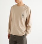 Satta - Rhythm Printed Organic Cotton-Jersey T-Shirt - Neutrals