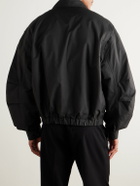 Amomento - Padded Cotton-Blend Twill Jacket - Black