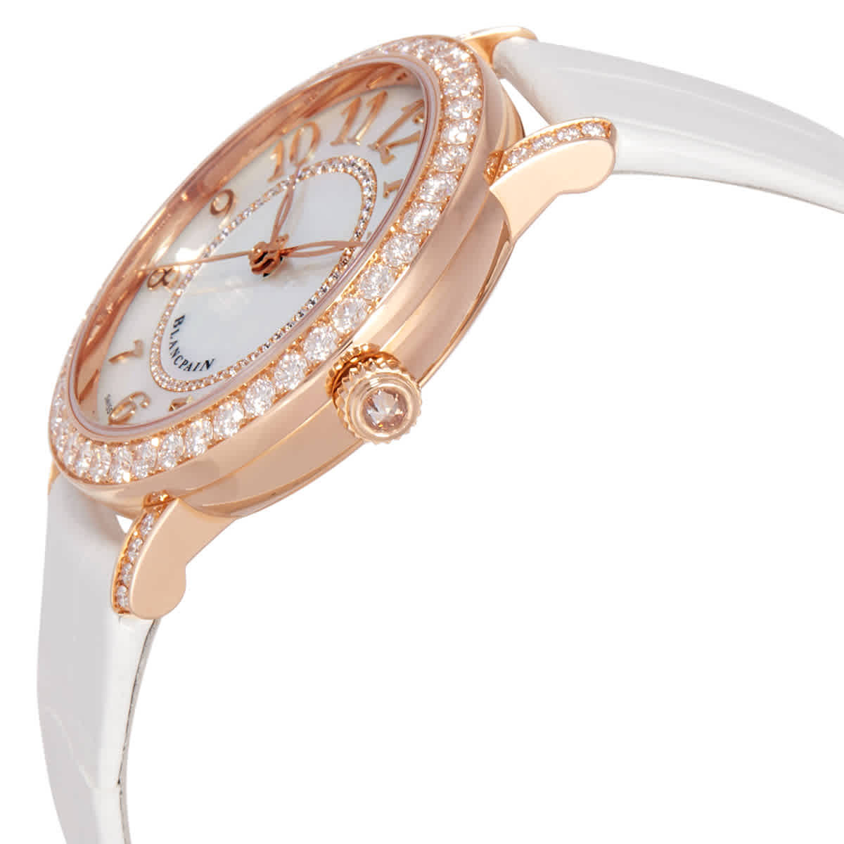 Blancpain Ladybird Automatic Diamond Ladies Watch 3660-2954-W55A