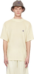 NEEDLES Off-White Mock Neck T-Shirt