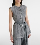Sportmax Orli denim vest