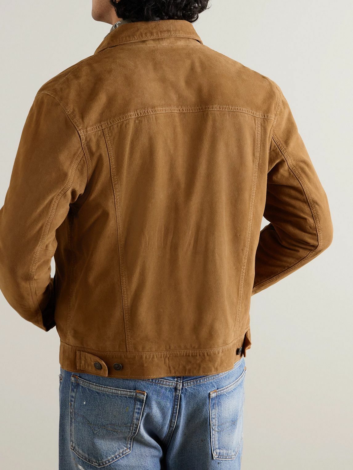 Polo Ralph Lauren - Suede Trucker Jacket - Brown