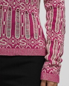 Stine Goya Kiza, 2031 Graphic Knit Pink Pullovers