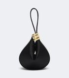 Amanu Zambia satin top-handle bag
