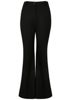 BY Malene Birger Carass Flared-leg Woven Trousers Black