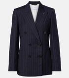 Givenchy Pinstripe double-breasted wool blazer