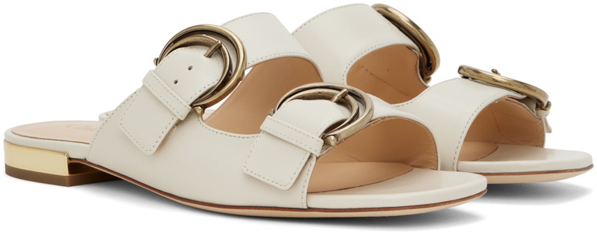 Chloé Off-White Alizè Sandals Chloe
