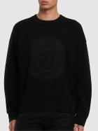 VERSACE Medusa Wool Knit Sweater