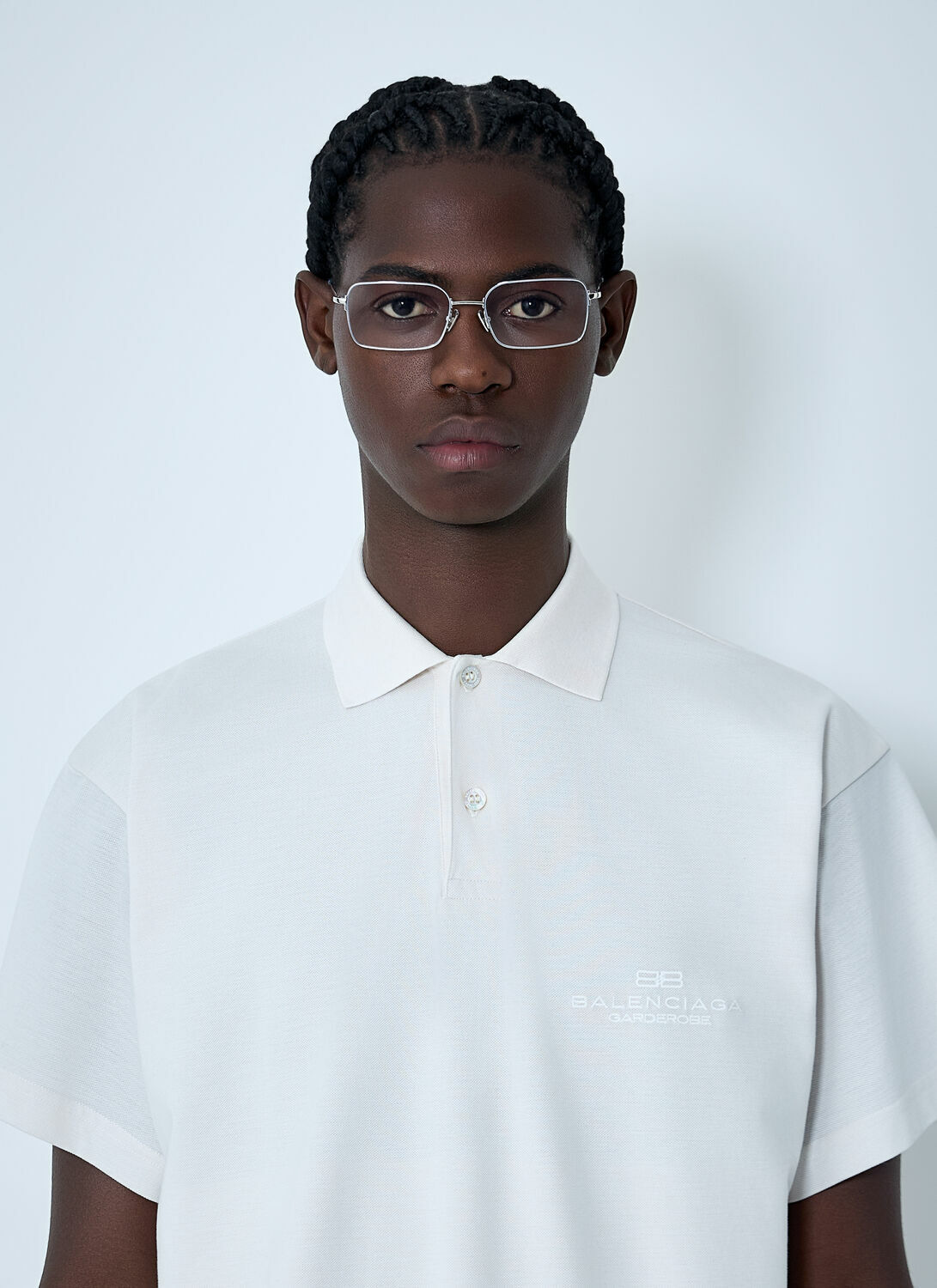Balenciaga Invisible Rectangle Sunglasses Balenciaga