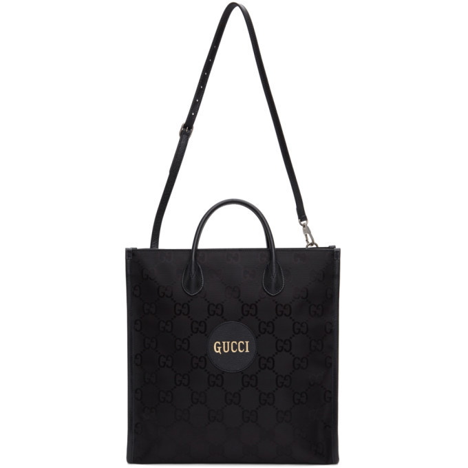 Photo: Gucci Black Off The Grid Long GG Eco Tote