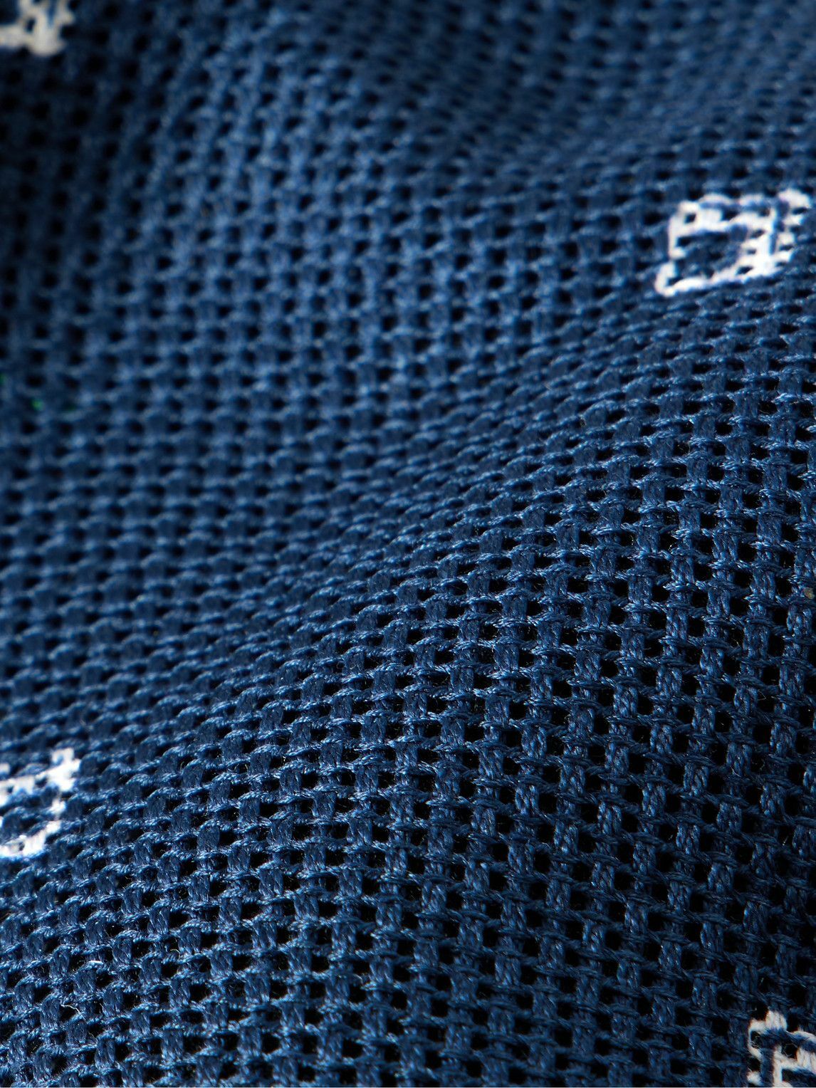 Sid Mashburn - 8cm Printed Cotton-Mesh Tie