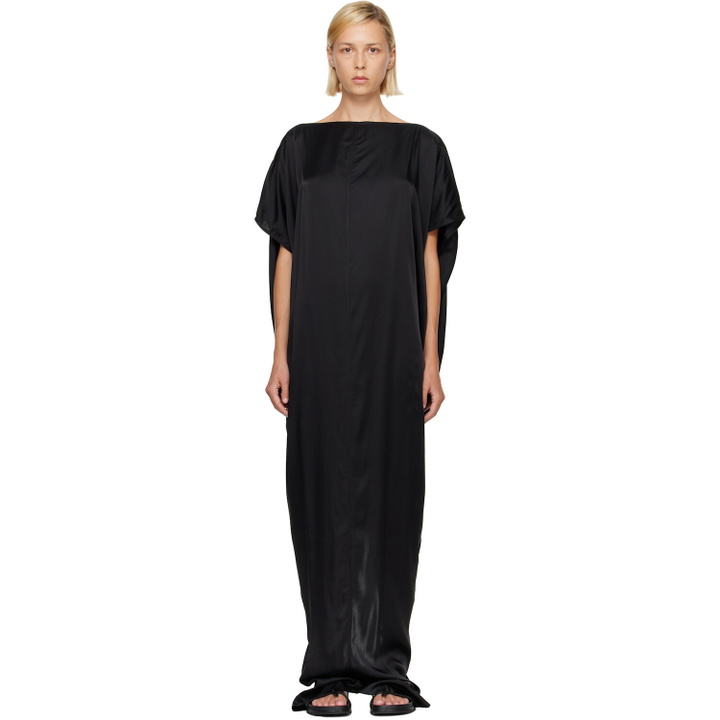 Photo: Rick Owens Black Tower Dagger Maxi Dress