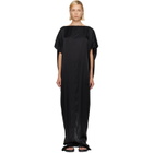 Rick Owens Black Tower Dagger Maxi Dress