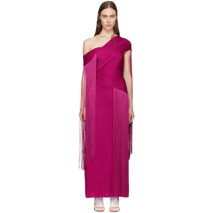 Emilio Pucci Pink Wrapped Fringe Dress Emilio Pucci