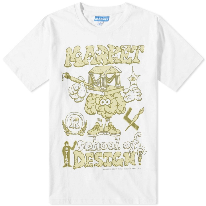 Photo: MARKET Men's School Of Design T-Shirt in White