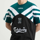 Adidas Men's Liverpool FC 95' T-Shirt in Black/Rich Green