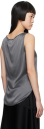 Max Mara Leisure Gray Pan Tank Top