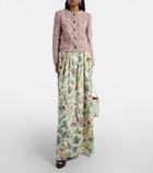 Etro Checked cotton-blend tweed jacket
