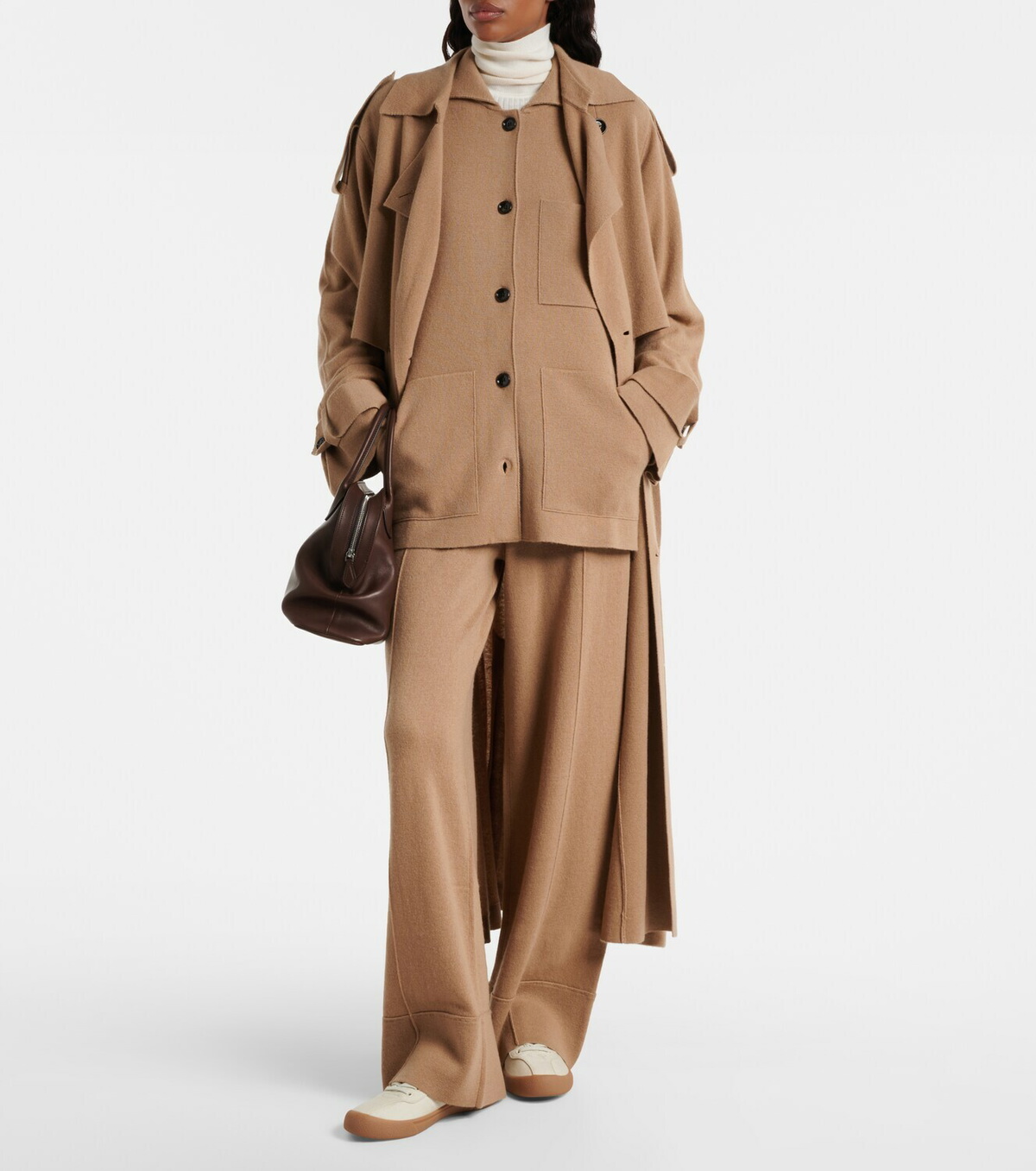 Jardin des Orangers Wool and cashmere jacket