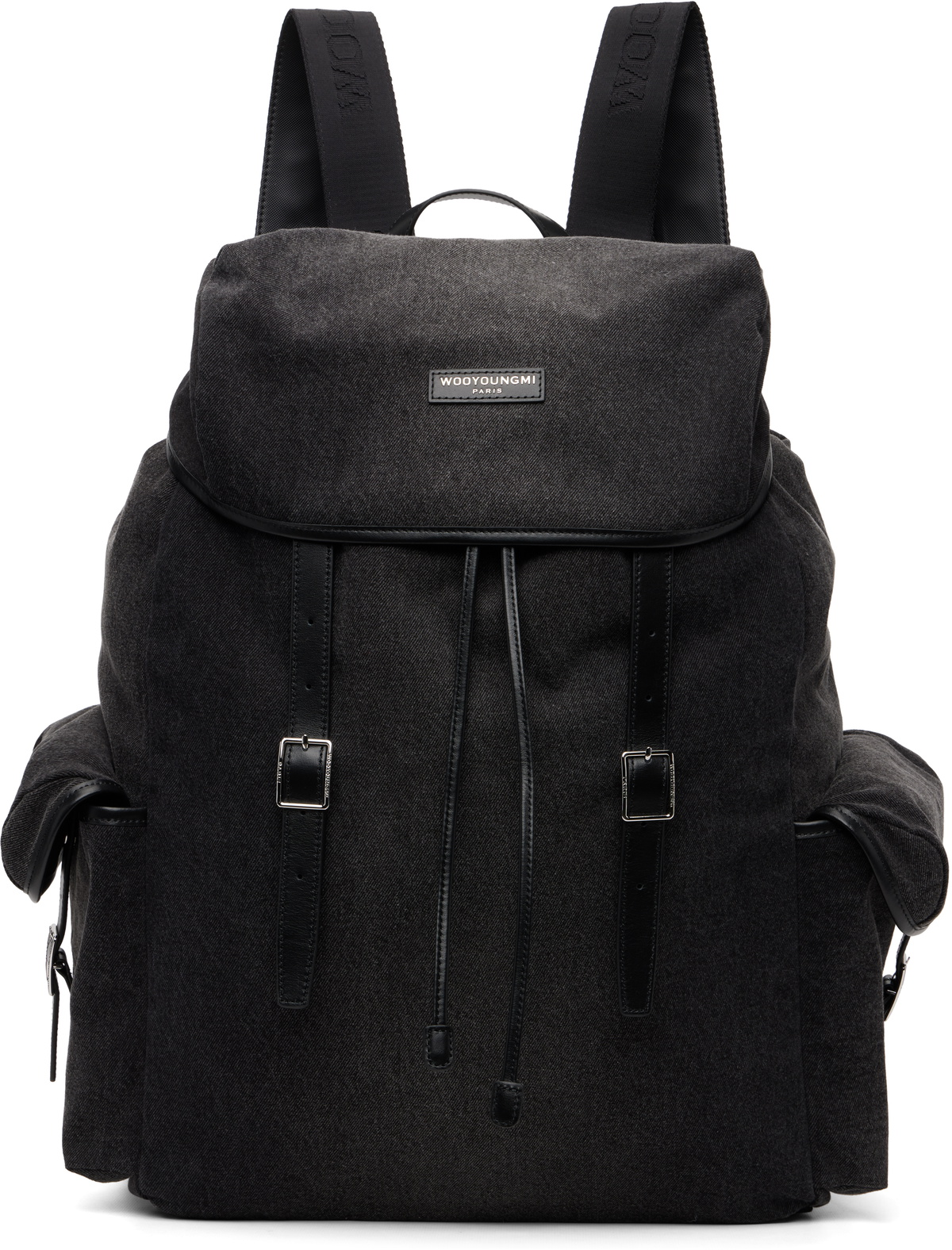 Wooyoungmi Tweed Backpack シリーズリュック WOOYOUNGMI Black Cordura Backpack Wooyoungmi