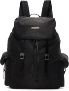 WOOYOUNGMI Black Denim Backpack